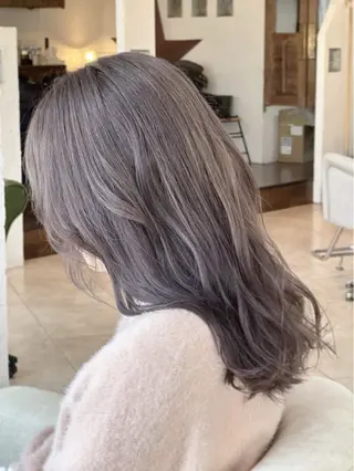 ロング カラー スパイキー/ ピンパーマ/緑川雄也のヘアスタイル