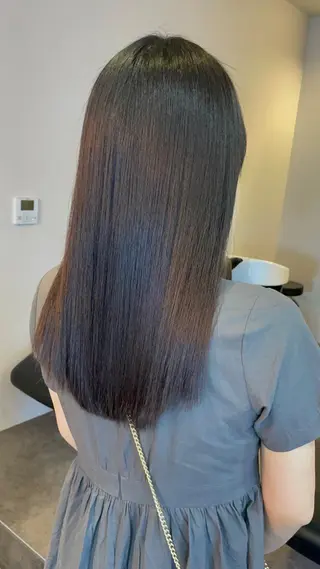 ミディアム ボブ/髪質改善/ soiナカジママドリのヘアスタイル