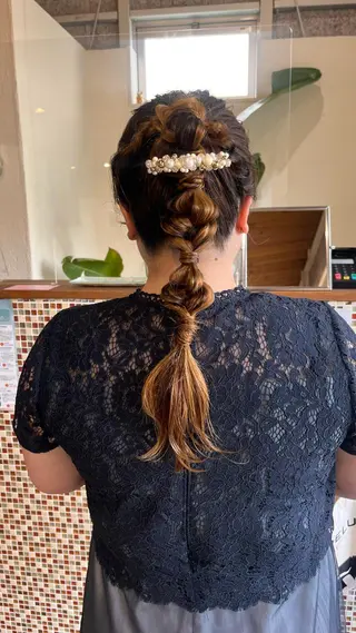 ヘアアレンジ 中村 友香のヘアスタイル