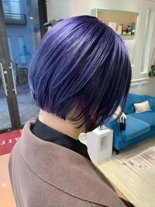 ショート 🍀ケアブリーチ カラー🍀坂井のヘアスタイル