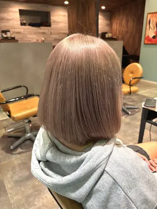 ミディアム カラー Stereo hair design 安城所属・古田 穂香/似合わせカラーのヘアスタイル