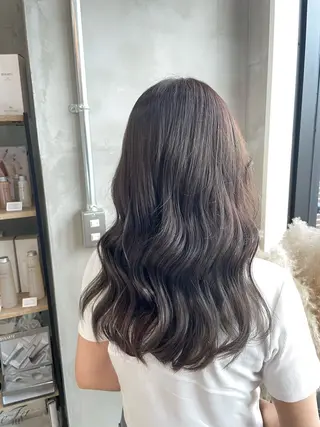 ロング カラー 三谷 浩也のヘアスタイル