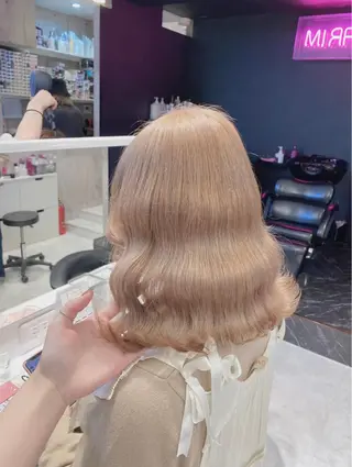 セミロング カラー カットカラー特化 ⭐️代表⭐️のヘアスタイル