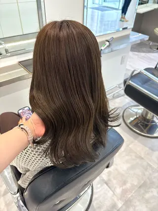 セミロング ParveMix 🐾鳥取彩花のヘアスタイル