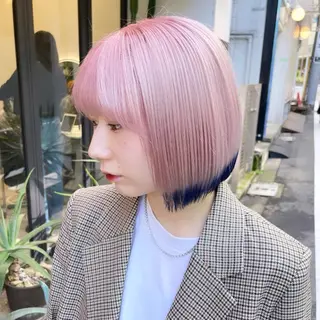 ショート カラー ハイトーン/ MANA♡のヘアスタイル