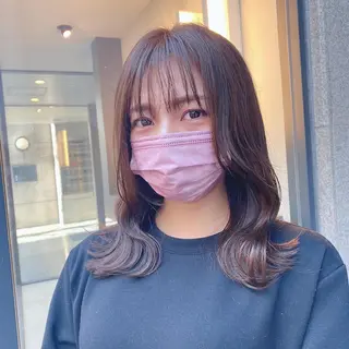 ロング 木原良 (キハラ リョウ)のヘアスタイル