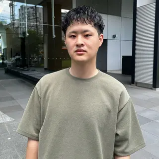 ショート メンズ メンズ特化 河内翔吾のヘアスタイル