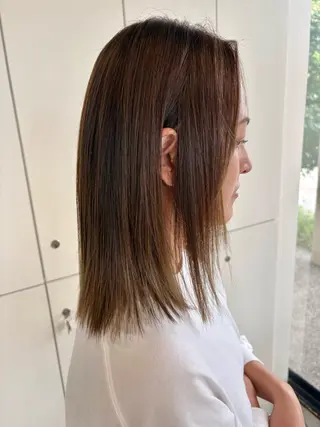 ミディアム カラー LOMARLIE / CHIKA🫧のヘアスタイル