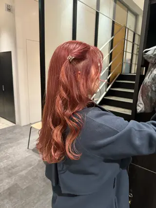 セミロング カラー GO TODAY SHAIRE SALON所属・miu （ミユ）のヘアスタイル