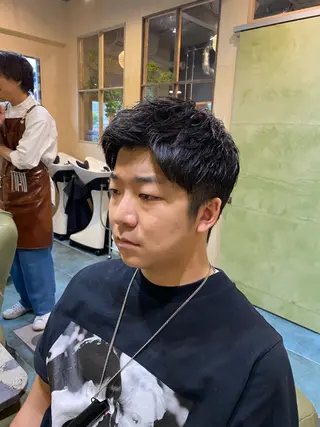 ショート メンズ メンズカット/パーマ 福島区SOSOのヘアスタイル