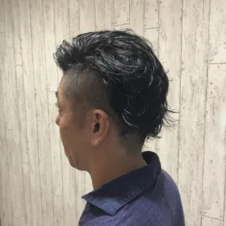 ショート メンズ ツイスパ/メンズ特化 🦋𝑺𝑶𝑵𝑬の眉毛・アイブロウイメージ