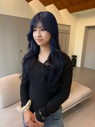 ロング カラー ハイトーン大得意 ×レイヤー🌜aiのヘアスタイル