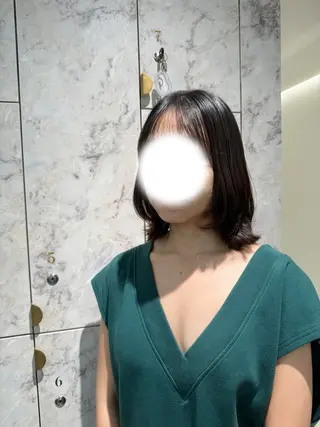 ロング カラー Qin shaire salon 原宿店所属・髪質改善/透明感カラ ー/Atsukoのヘアスタイル