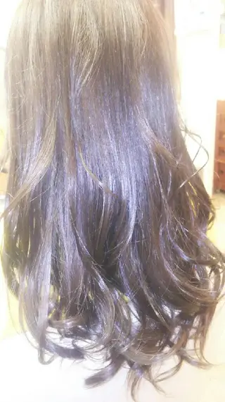 セミロング カラー 脇田 雄大のヘアスタイル