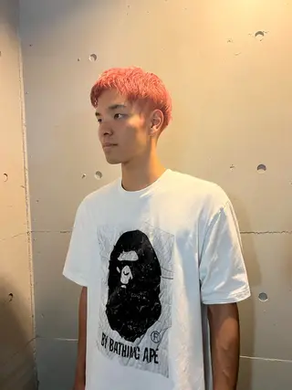 カラー メンズ fifth神宮前 HIN★T★のヘアスタイル