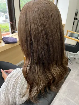 ロング カラー kakko所属・(kakko) ayumiのヘアスタイル