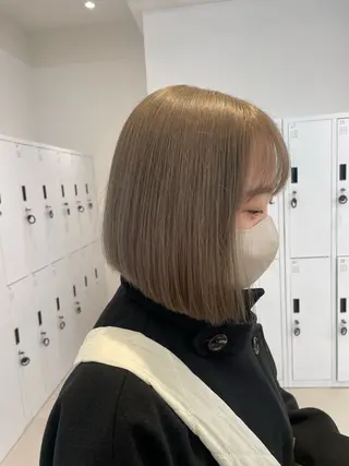 ミディアム ショート/ボブ特化 似合わせ/山下凌生のヘアスタイル