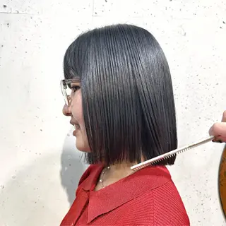 ミディアム ボブ/ショート /🦋服部ルミナ🦋のヘアスタイル