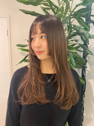 ロング CIEN所属・松下 育未のヘアスタイル