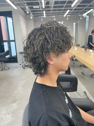 パーマ メンズ イケメン製造機 🔥上原沙羅🔥のヘアスタイル