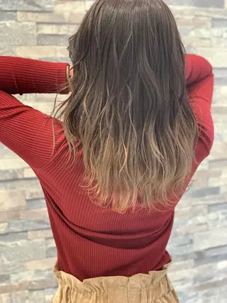 セミロング カラー ⭐️髪質改善⭐️遠藤 勇輝のヘアスタイル