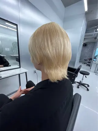 ショート カラー メンズ 🎀ぷる艶ガーリー♡ サアヤ🐇♡のヘアスタイル