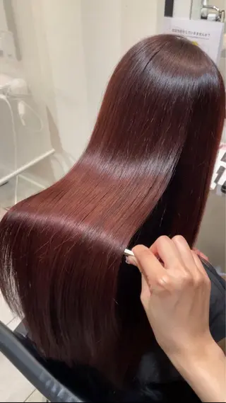 ロング カラー K-two  NAGOYA所属・K-two名古屋 菜月のヘアスタイル