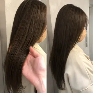 ロング カラー 佐野 えり奈のヘアスタイル