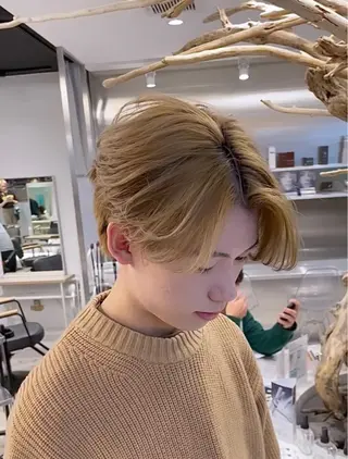 メンズ 【圧倒的センス】 まる/メンズカラーのヘアスタイル