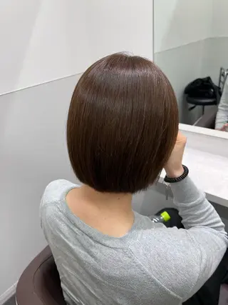 ショート カラー 原宿ボブ・髪質改善 輝来のヘアスタイル