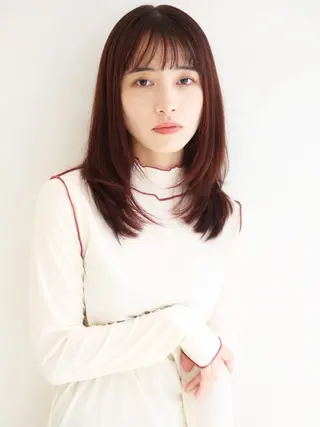 カラー 中尾 俊輔のヘアスタイル