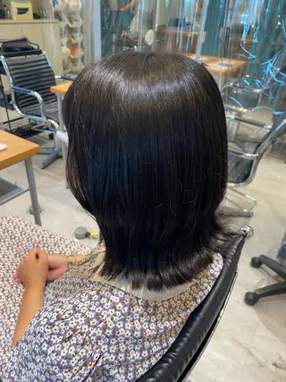 ミディアム hair S.coeur emu所属・黒木 日那のヘアスタイル