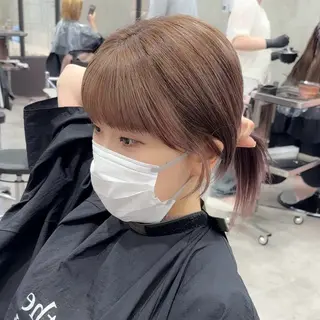 ミディアム The Path ARENのヘアスタイル