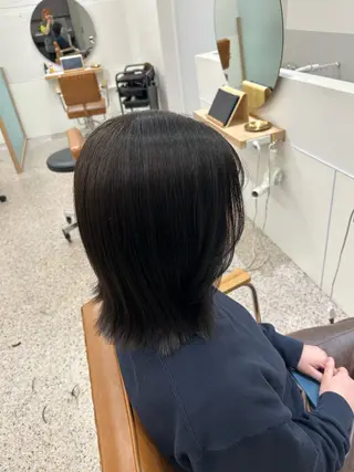 ミディアム unica by milly 【緑地公園】所属・大野 優希のヘアスタイル