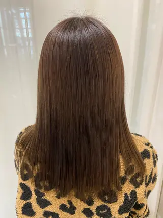 ミディアム パーマ 田中 アキオのヘアスタイル