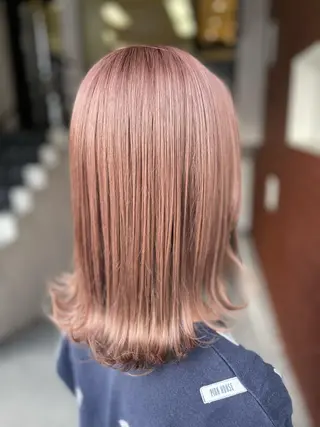 ミディアム カラー IORI #韓国ヘア#髪質改善のヘアスタイル