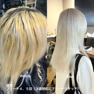 ロング カラー daiki 原宿のヘアスタイル