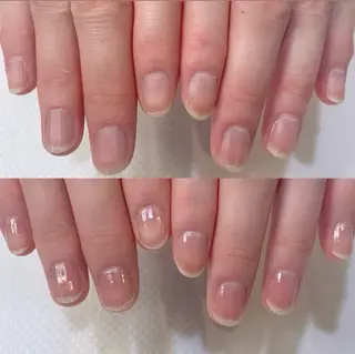 ネイル to:que(トーク)所属・本町🤍パラジェル 自爪育成✨🤍のネイルデザイン