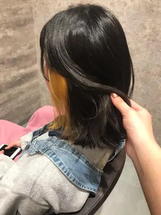 ショート カラー uru"所属・uru" すずきさゆりのヘアスタイル