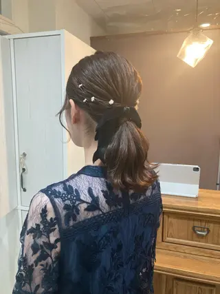セミロング ヘアアレンジ Gypsoly ☺︎ゆきのその他イメージ