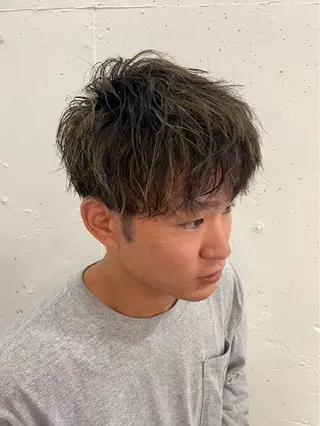 カラー メンズ NAOKI /海外風のヘアスタイル