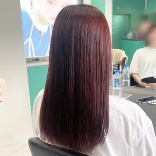 ロング カラー Natsuki🤍 透明感×艶カラー🫧のヘアスタイル