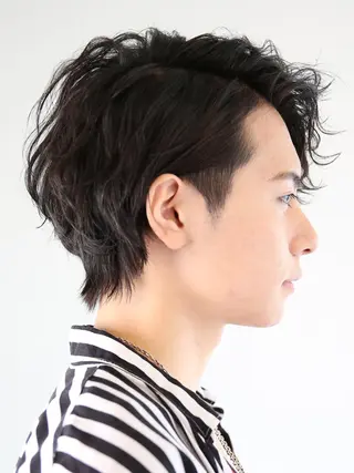 ショート パーマ メンズ 藤森 正史のその他イメージ