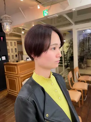 ショート カラー メイクス表参道所属・ショート/ボブ 矢野湧也のヘアスタイル