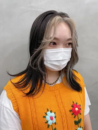 ロング カラー yurika☁️ 似合わせ｜レイヤーのヘアスタイル