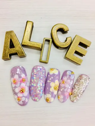 ネイル 美容室Alice kyoのネイルデザイン