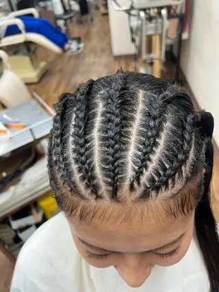 ロング B-W ⭐️REIKOのヘアスタイル