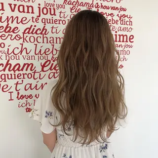 ロング カラー ヘアアレンジ CREAPY所属・CREAPY　日向野 利菜のヘアスタイル