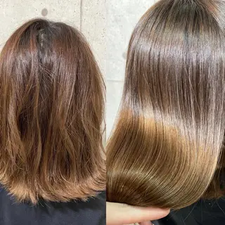 セミロング カラー パーマ ヘアアレンジ RecheRche【池袋】所属・👑指名率No.1 👑坂口飛翔のヘアスタイル