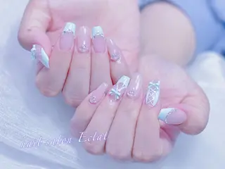 ネイル ネイルサロンエクラ 🫧Shizukaのネイルデザイン